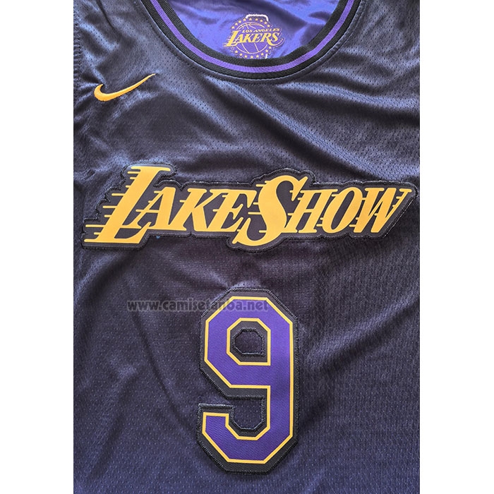 Camiseta Los Angeles Lakers James JR. #9 Ciudad 2024-25 Violeta